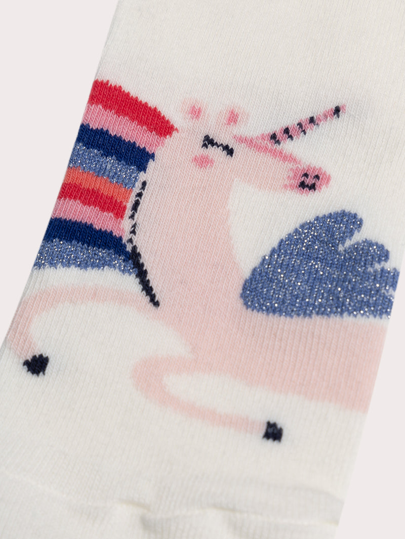 Einhorn-Socken für Mädchen