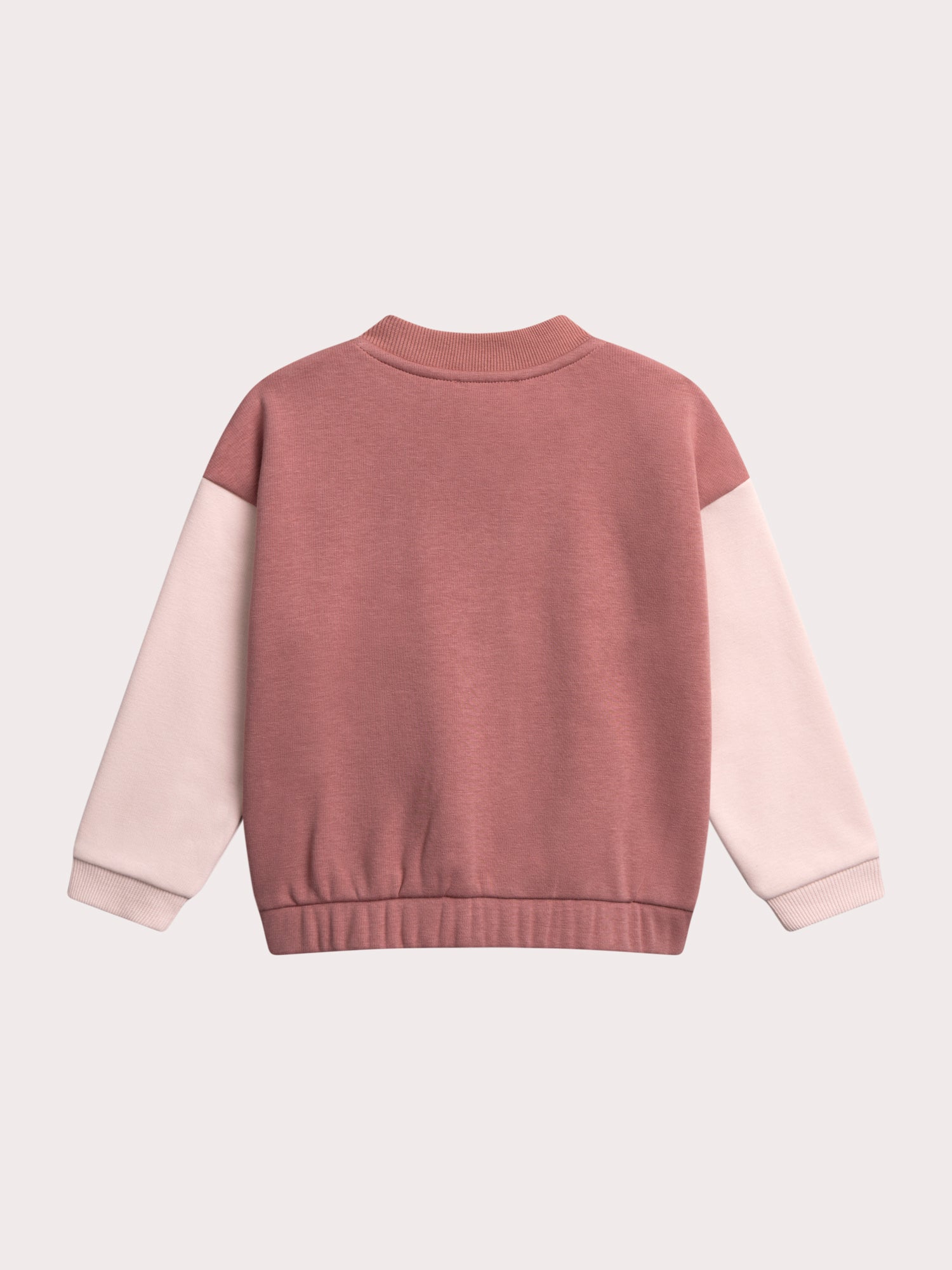 Terracotta und Nude Joggingoberteil