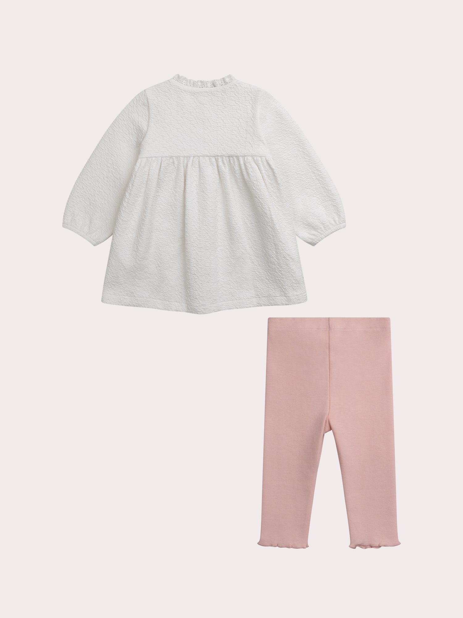 Ensemble Geburt Kleid und Legging für Mädchen