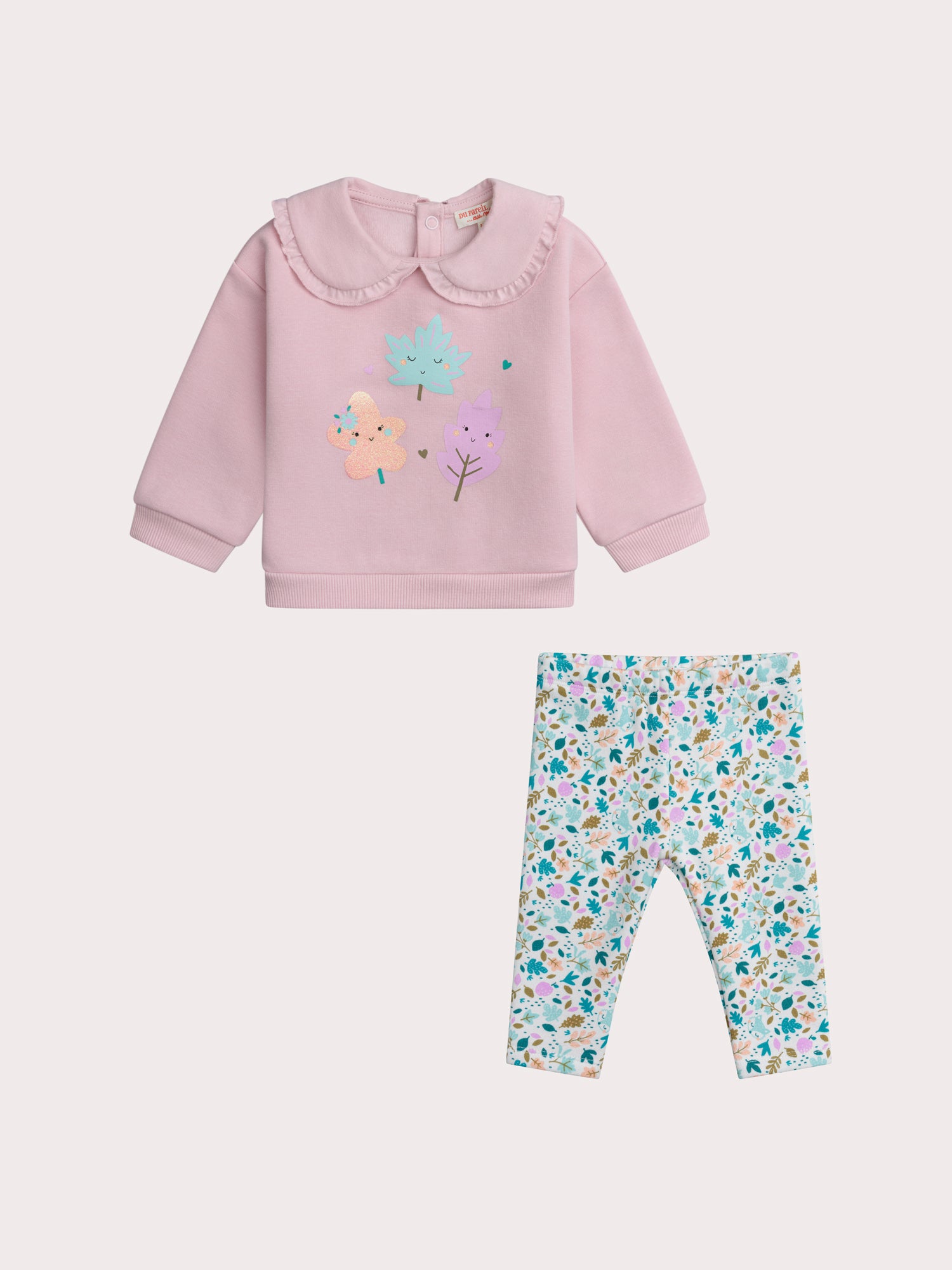 Sweatjacken-Set für Mädchen-Babys