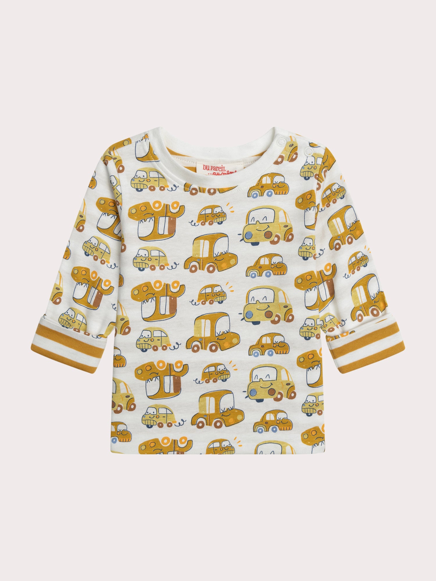 T-shirt voitures réversible pour bébé garçon