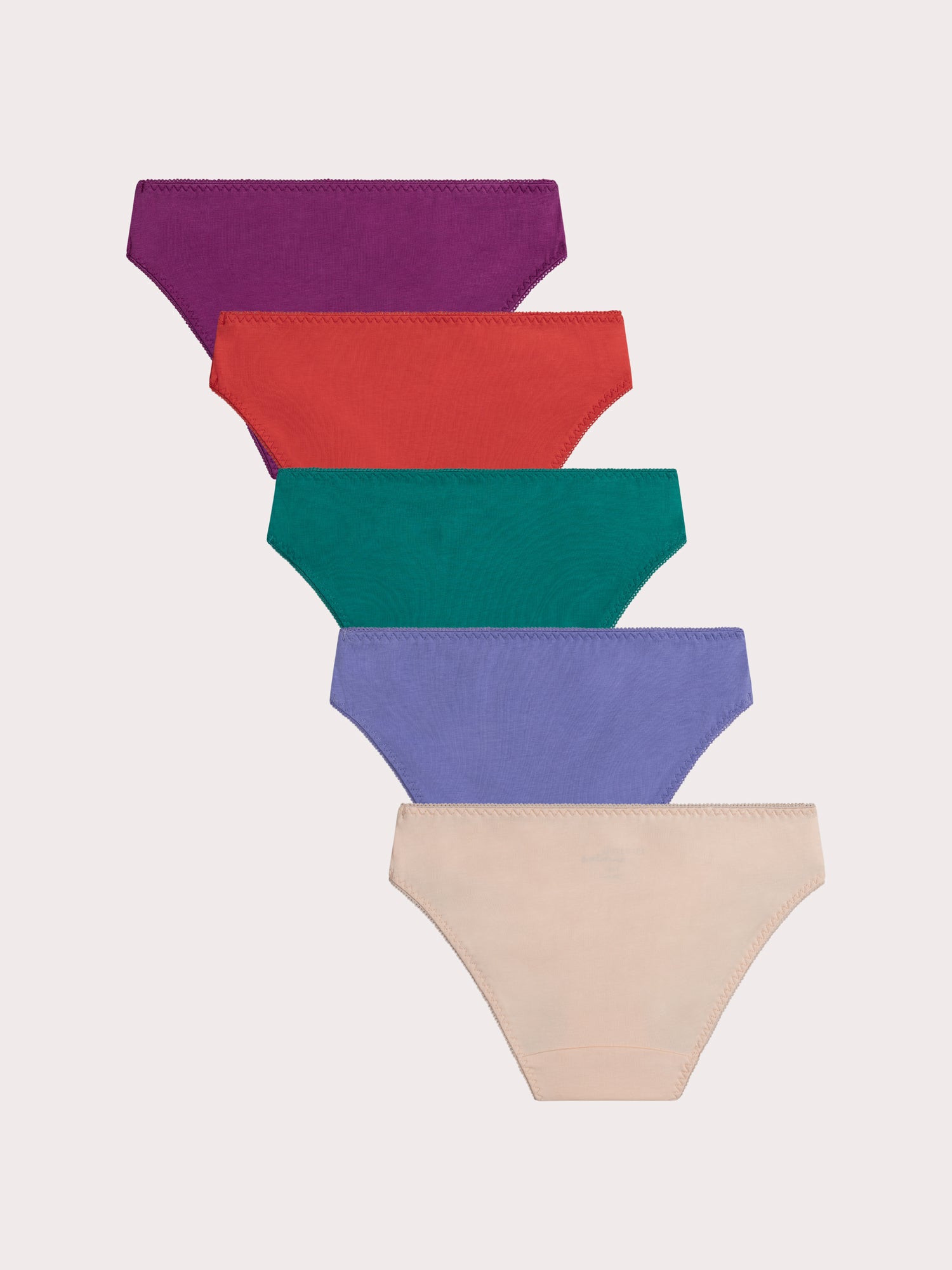 Lot de 5 culottes cœurs pour enfant fille