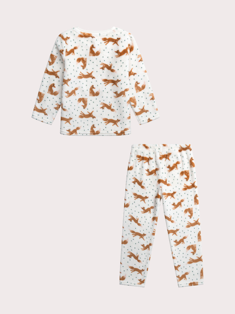 Schlafanzug Fuchs für Mädchen