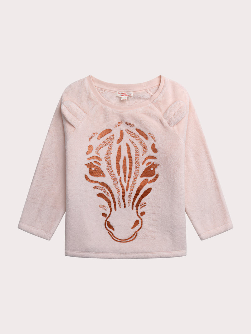 Schlafanzug Zebra für Mädchen