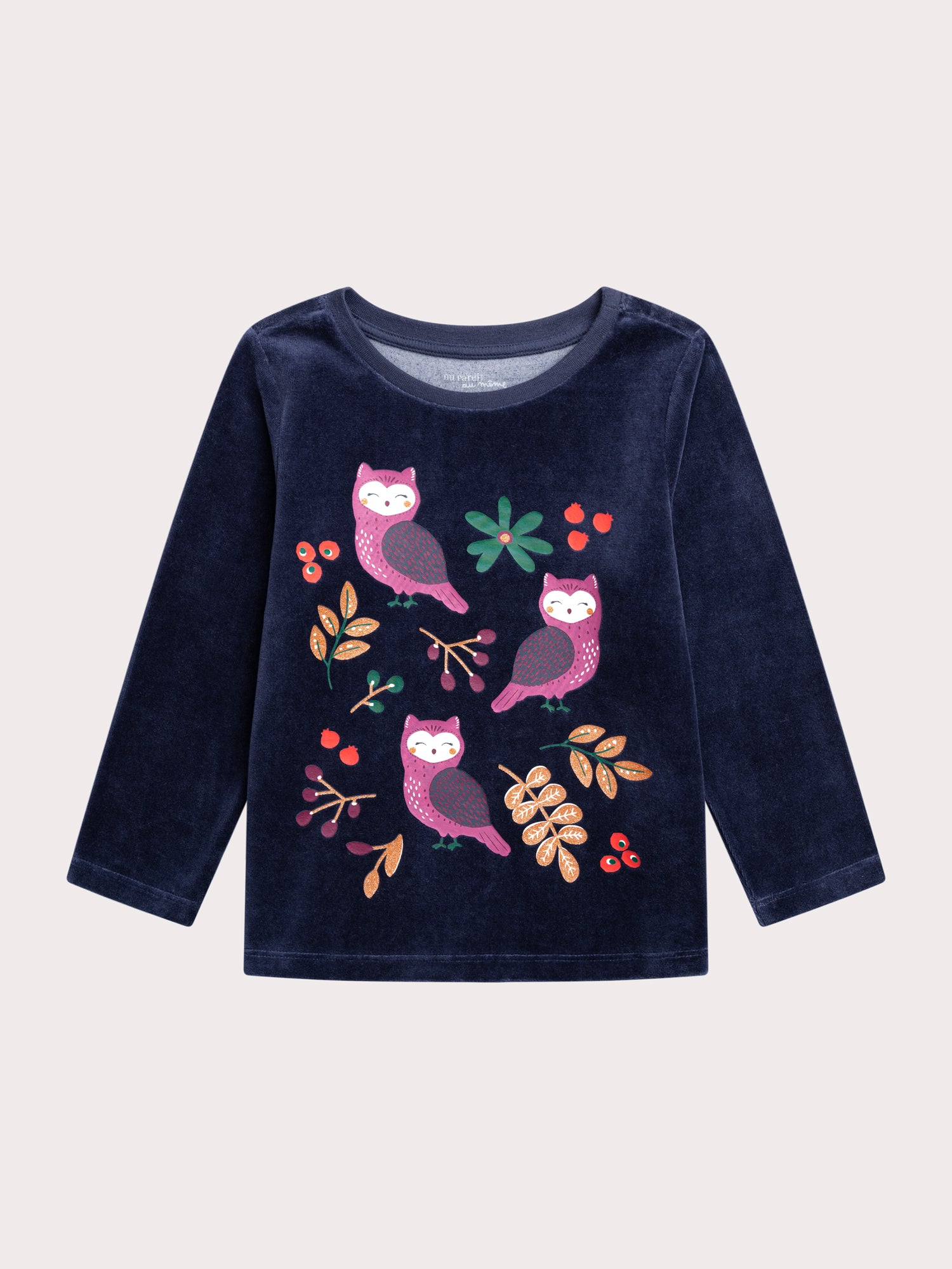 Eulen-Pyjama für Mädchen