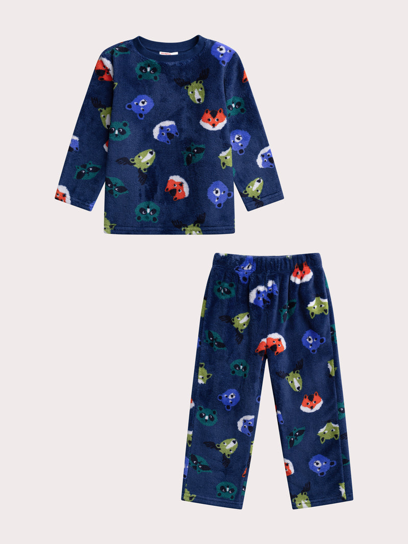 Tier-Pyjama für Jungen