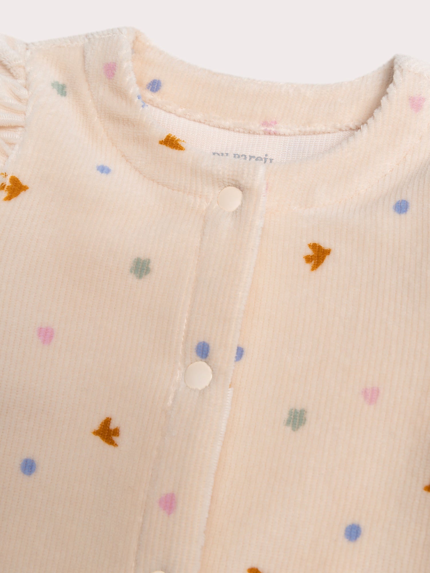 Grenouillère fantaisie pour bébé fille