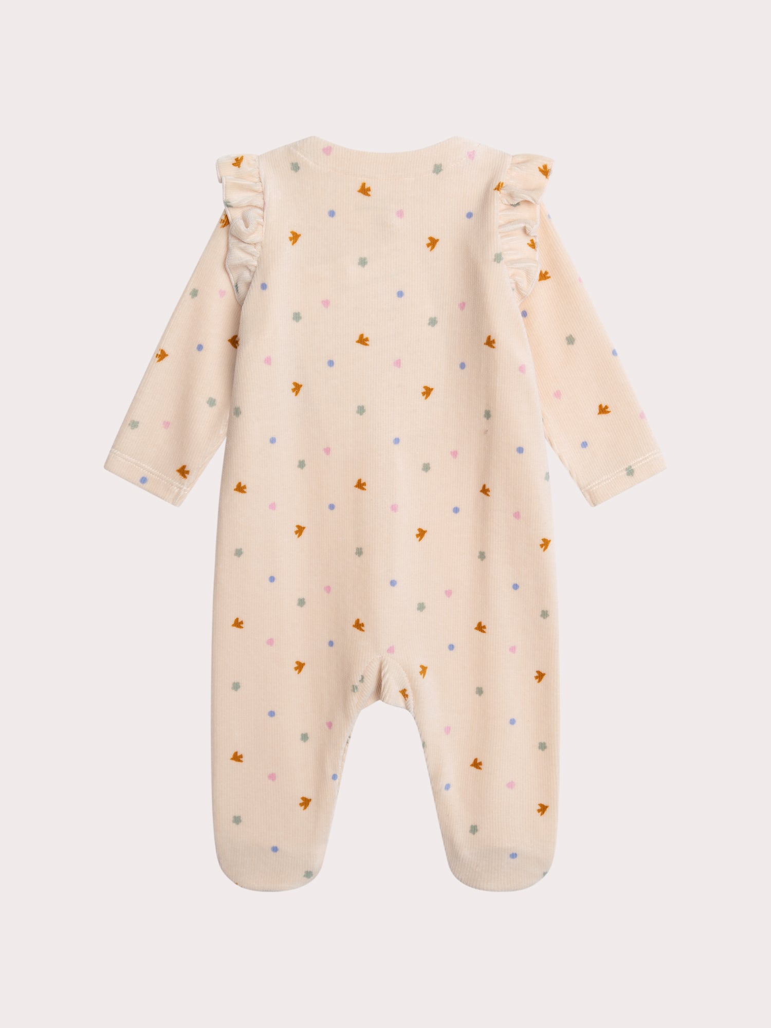 Grenouillère fantaisie pour bébé fille