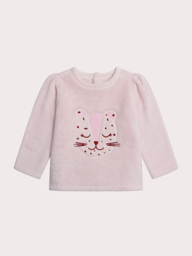Pyjama mit Panther für Babys Mädchen