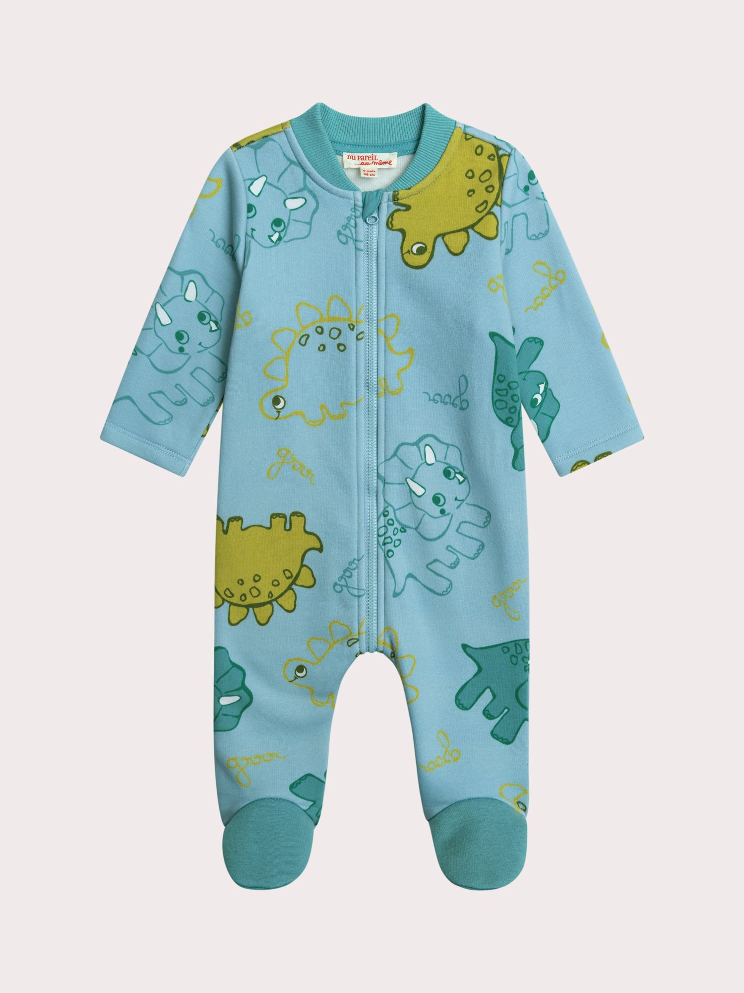 Grenouillère dinosaure pour bébé garçon