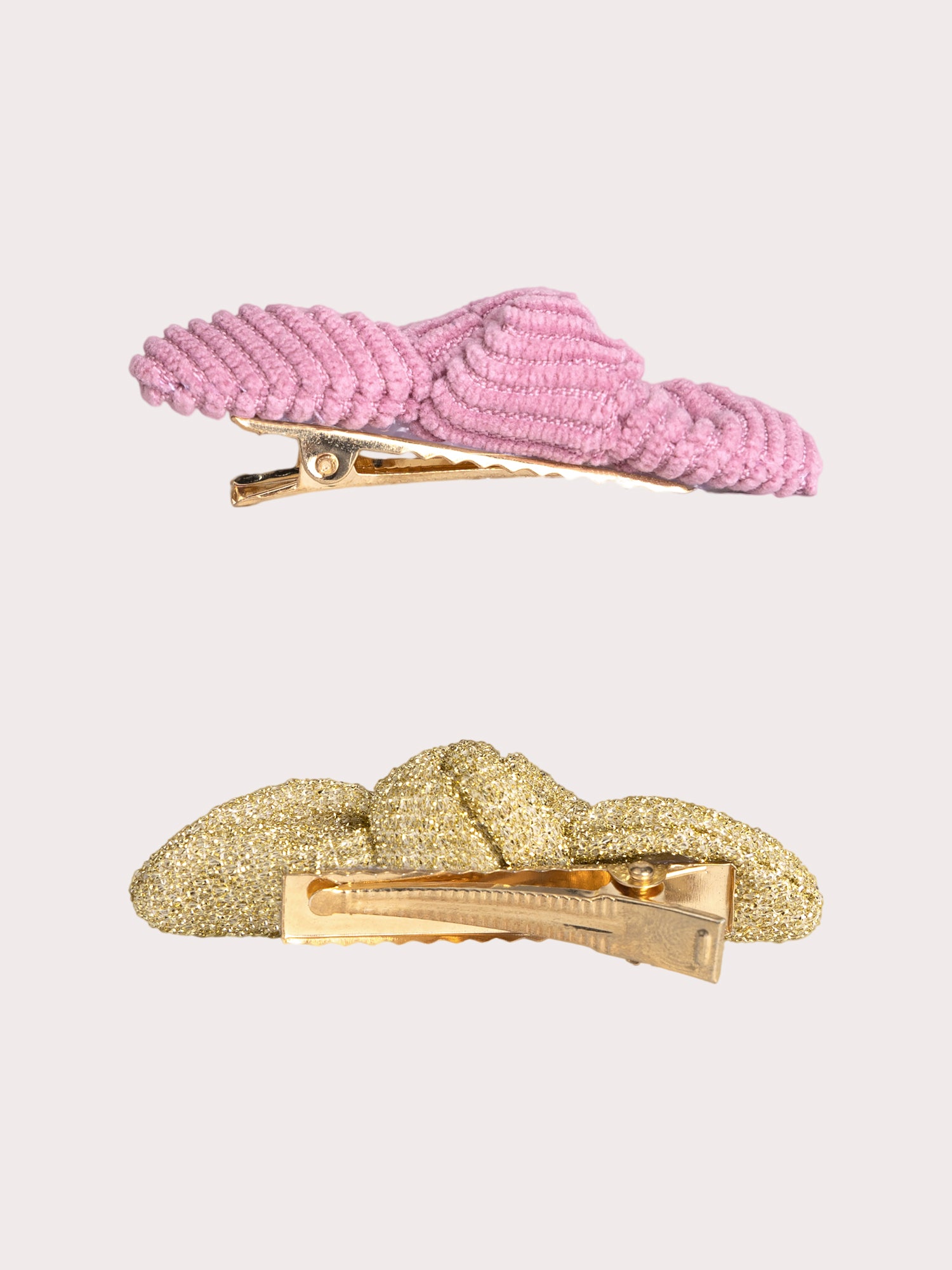 Lot de 3 barrettes nœud pour fille