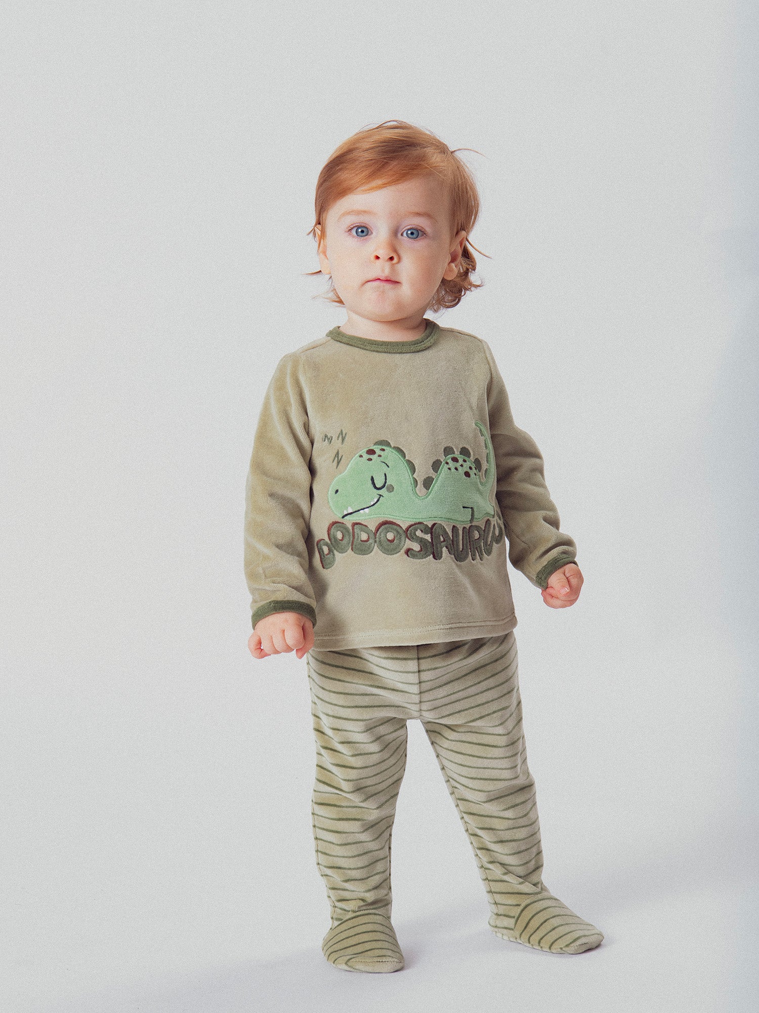 Dinosaurier-Schlafanzug für Baby-Jungen