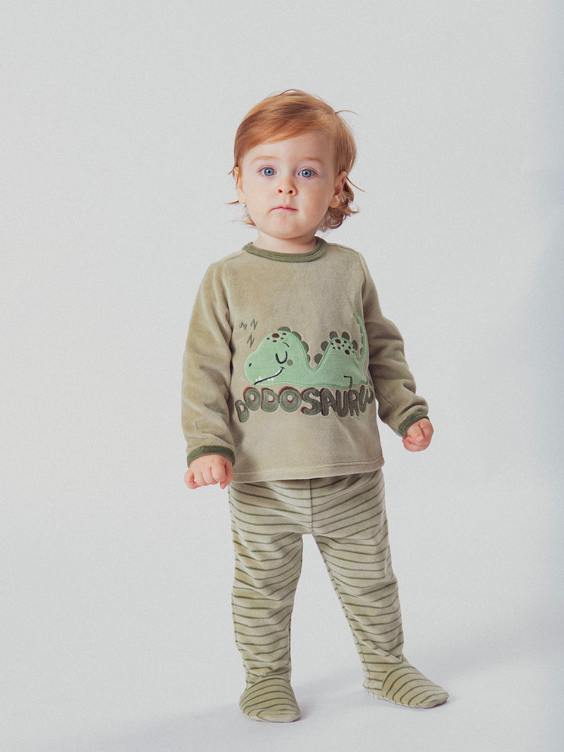 Dinosaurier-Schlafanzug für Baby-Jungen