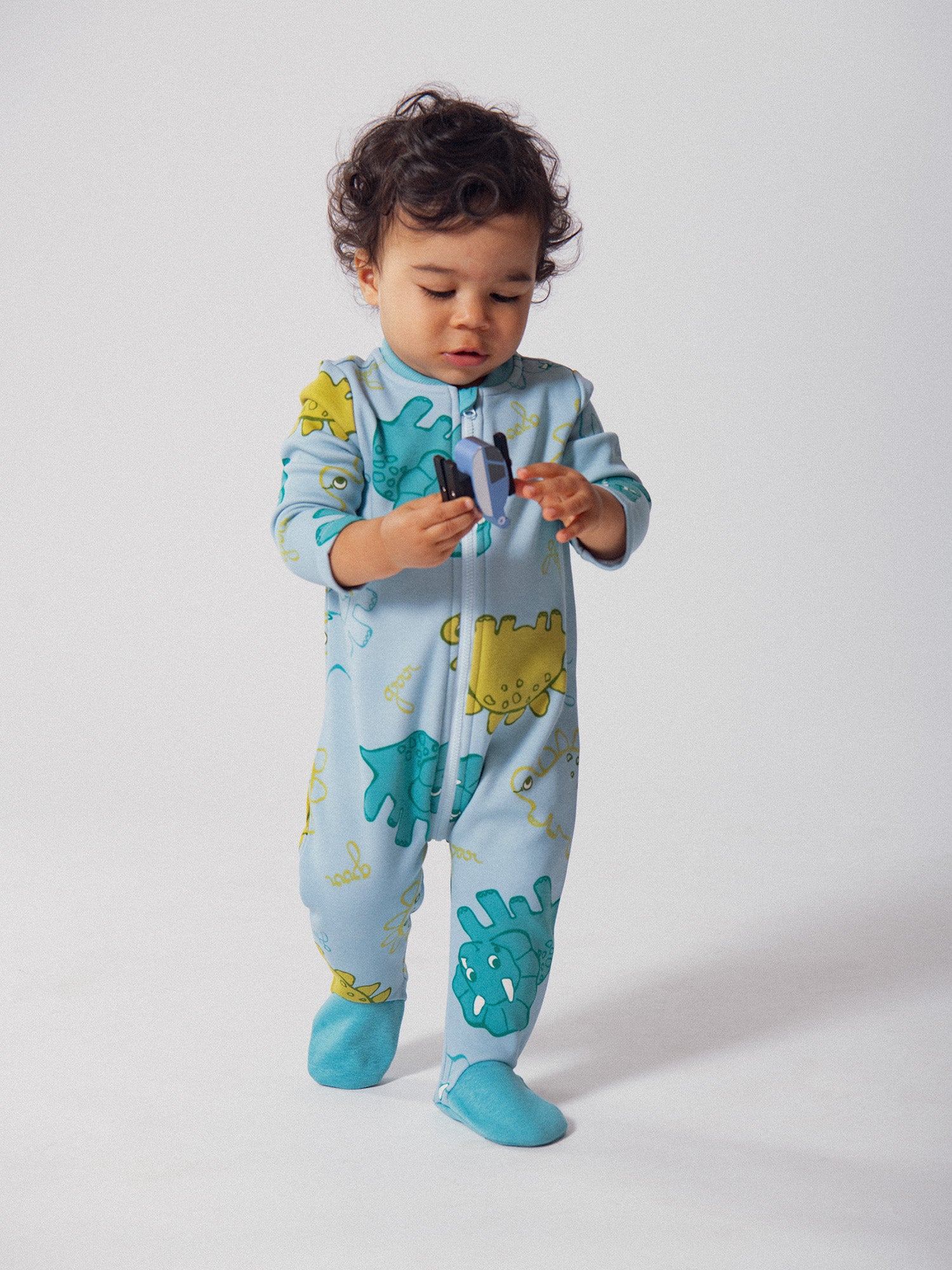 Dinosaurier-Einteiler für Baby-Jungen