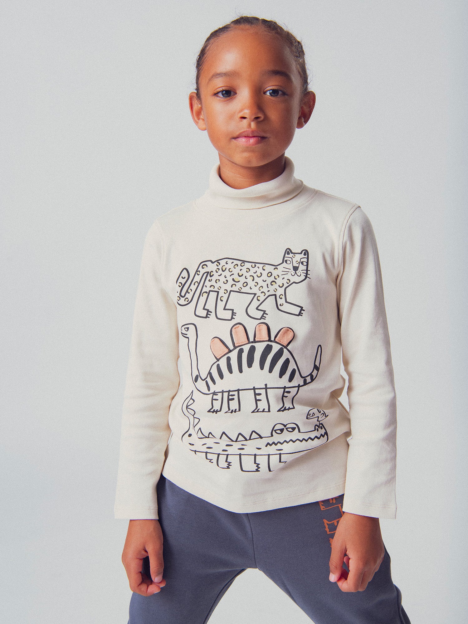 Unterpulli mit Tieranimation