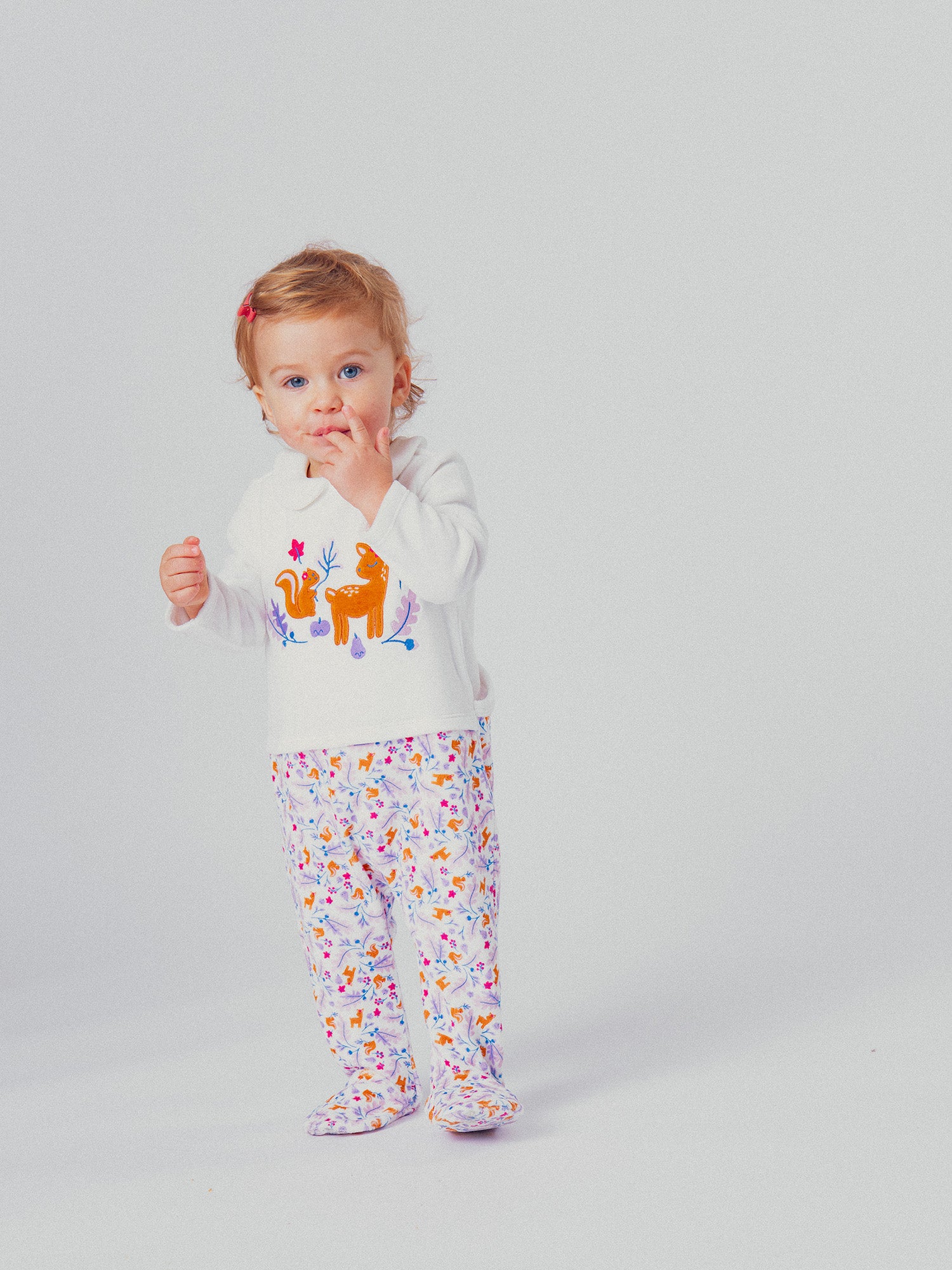 Herbst-Einteiler für Babys Mädchen