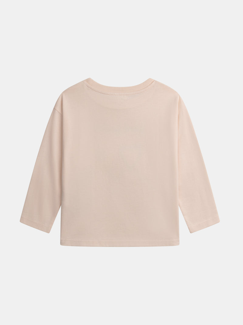 Langärmliges Good Feeling T-Shirt für Mädchen