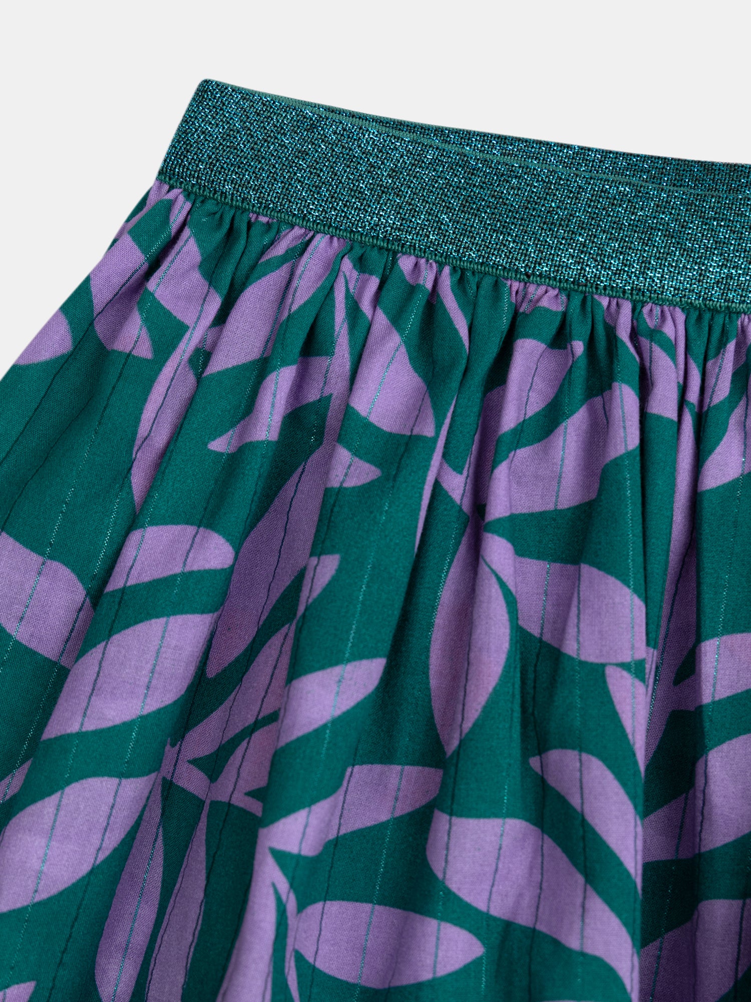 Jupe réversible à imprimé floral pour fille