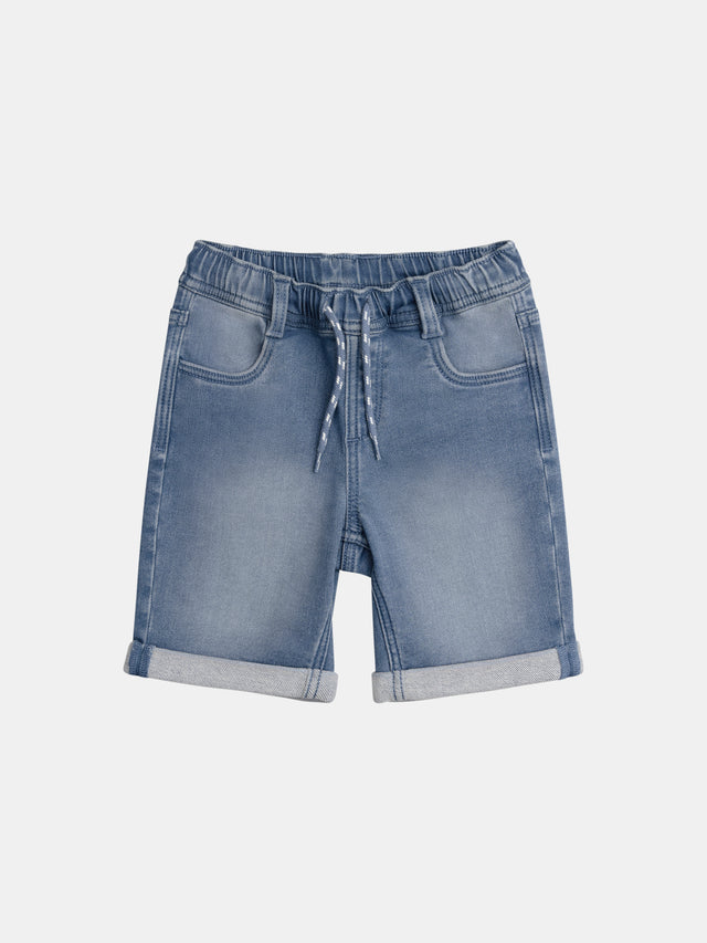 Blaue Denim-Shorts für Jungen
