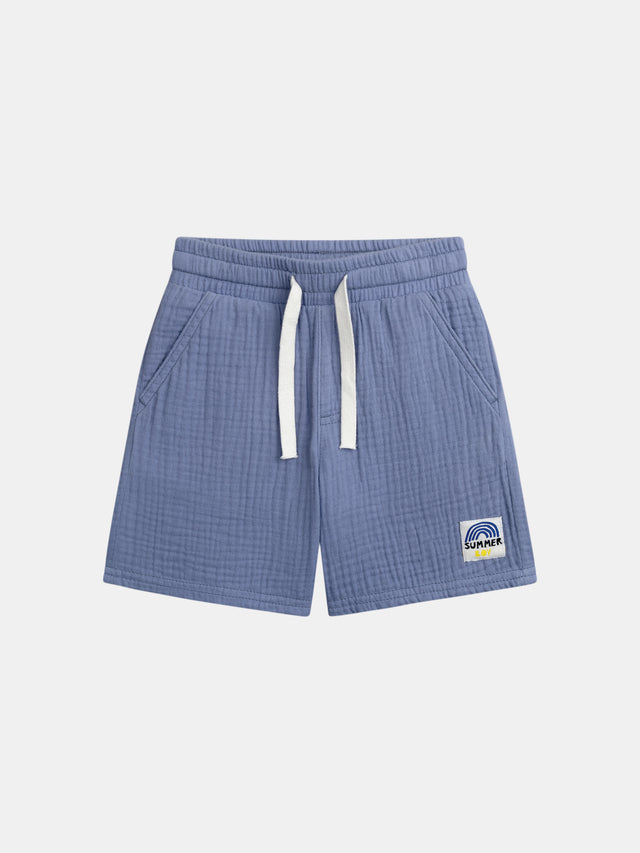 Blaues Bermudashorts mit Taschen für Jungen