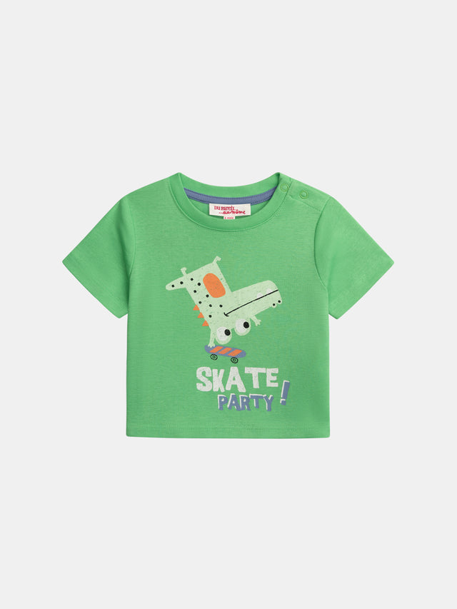 Baby-Jungen T-Shirt "Skate Party"