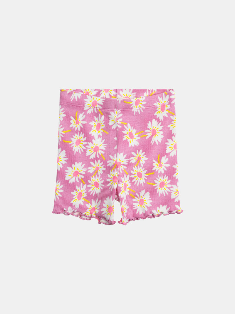 Rosa Blumen-Cyclisten für Mädchen