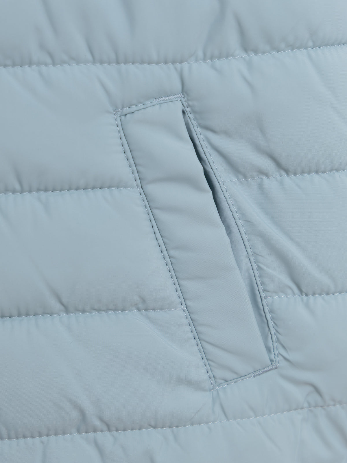 Wendbare ärmellose Daunenjacke für Mädchen