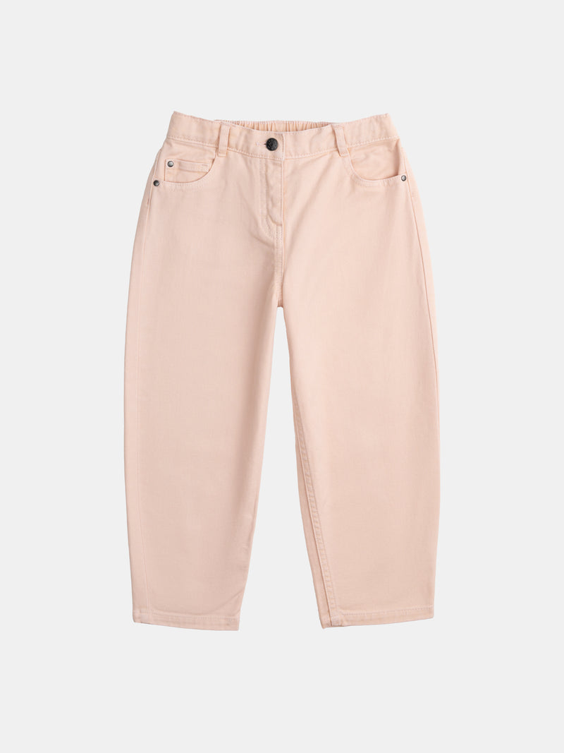 Rosa Hose mit Taschen für Mädchen