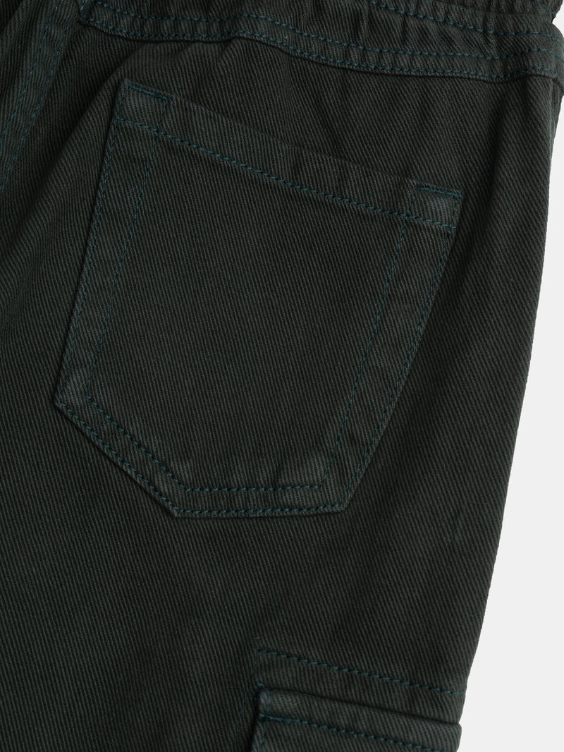 Grüne Hose mit Taschen für Jungen