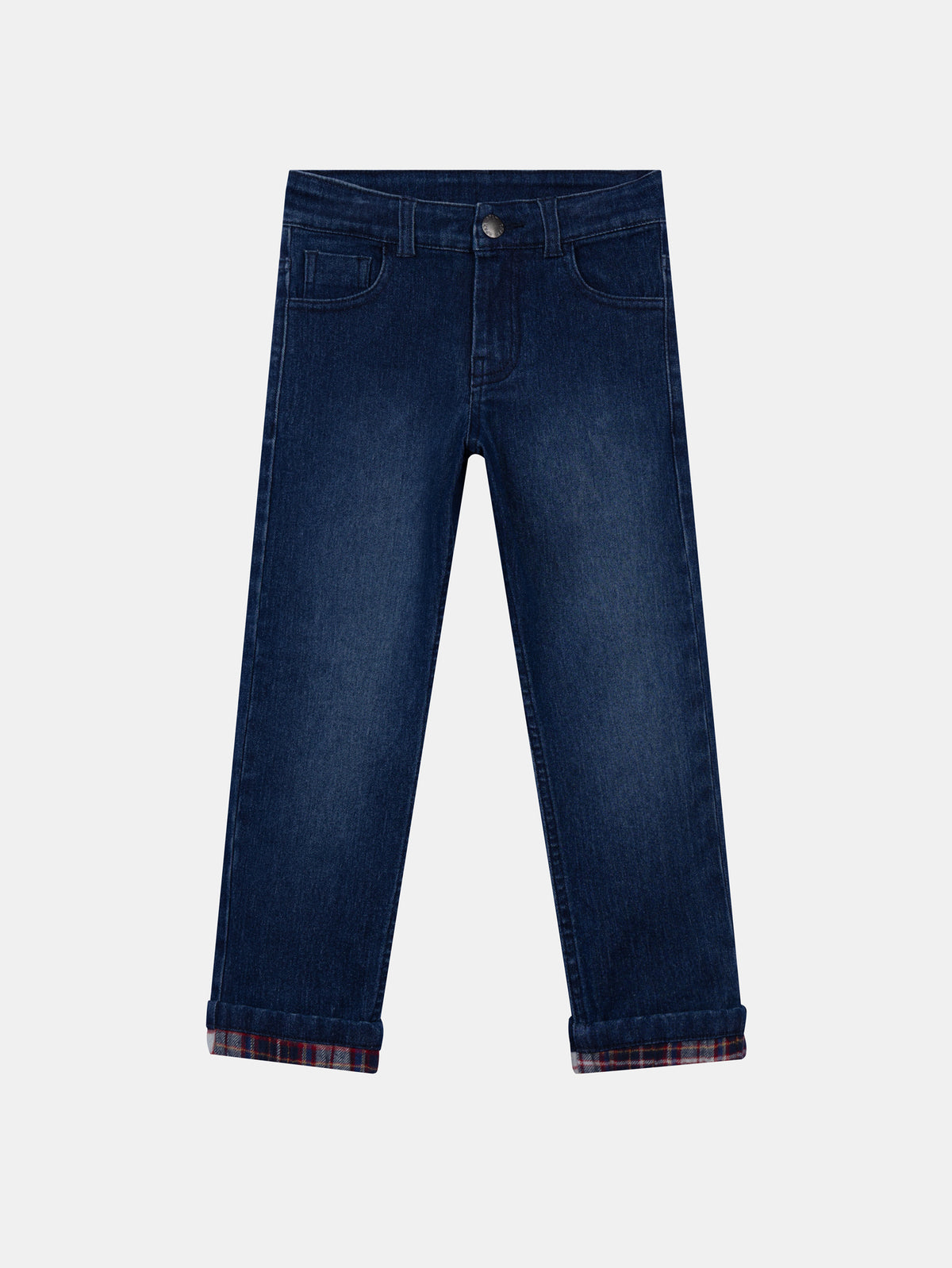 Blauer Denim-Jeans mit Taschen für Jungen