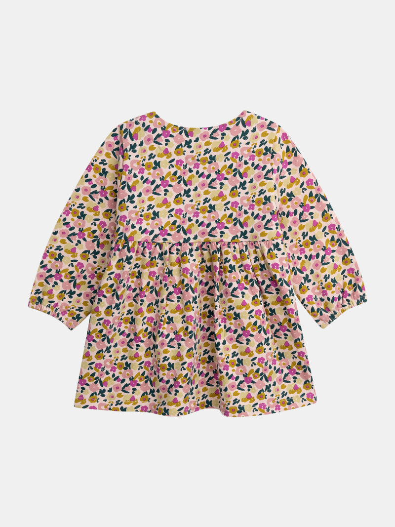 Bedrucktes Kleid und Leggings "Wild Campus" Set für Mädchen