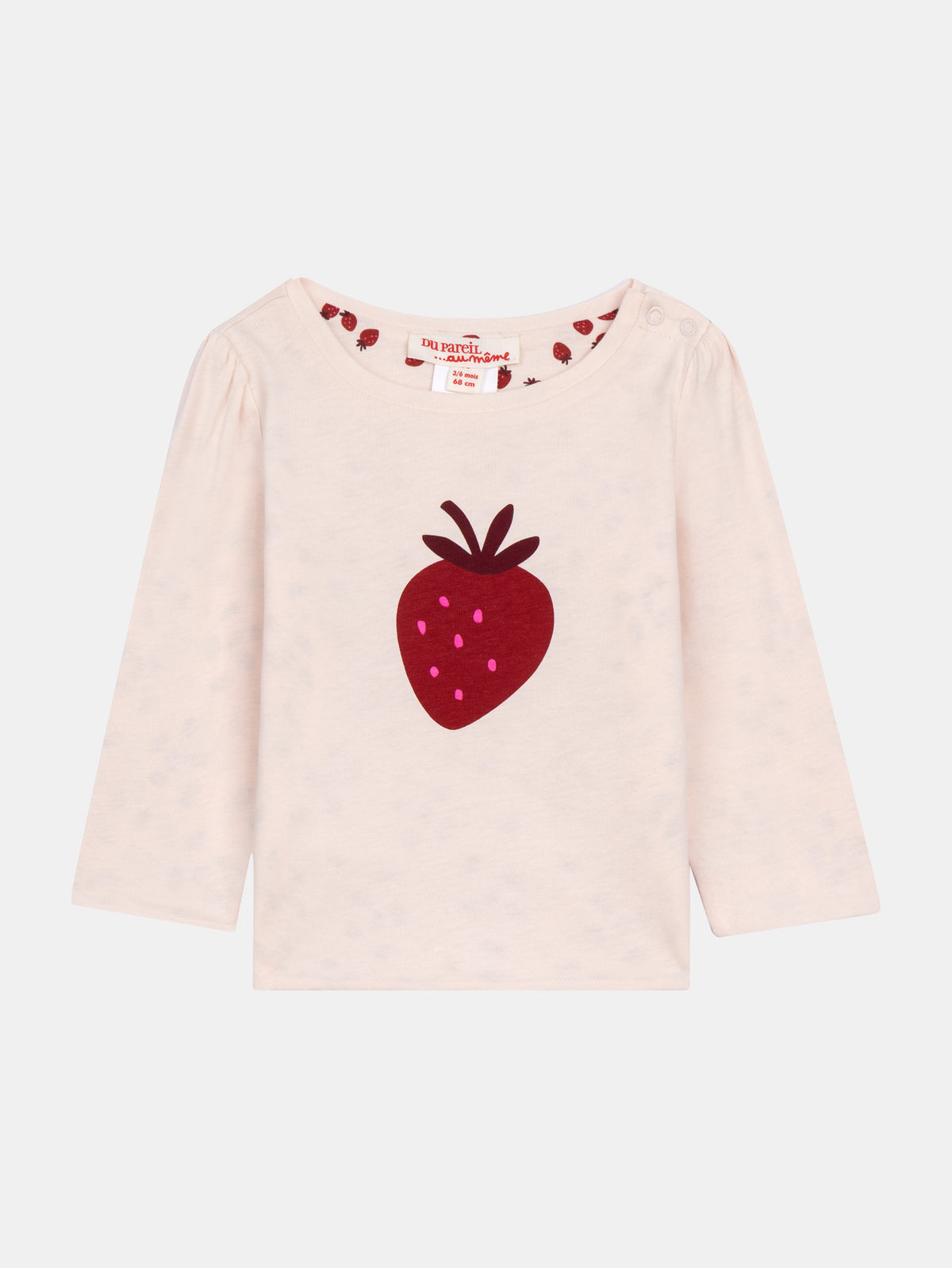 Tee Shirt Manches Longues Blanc