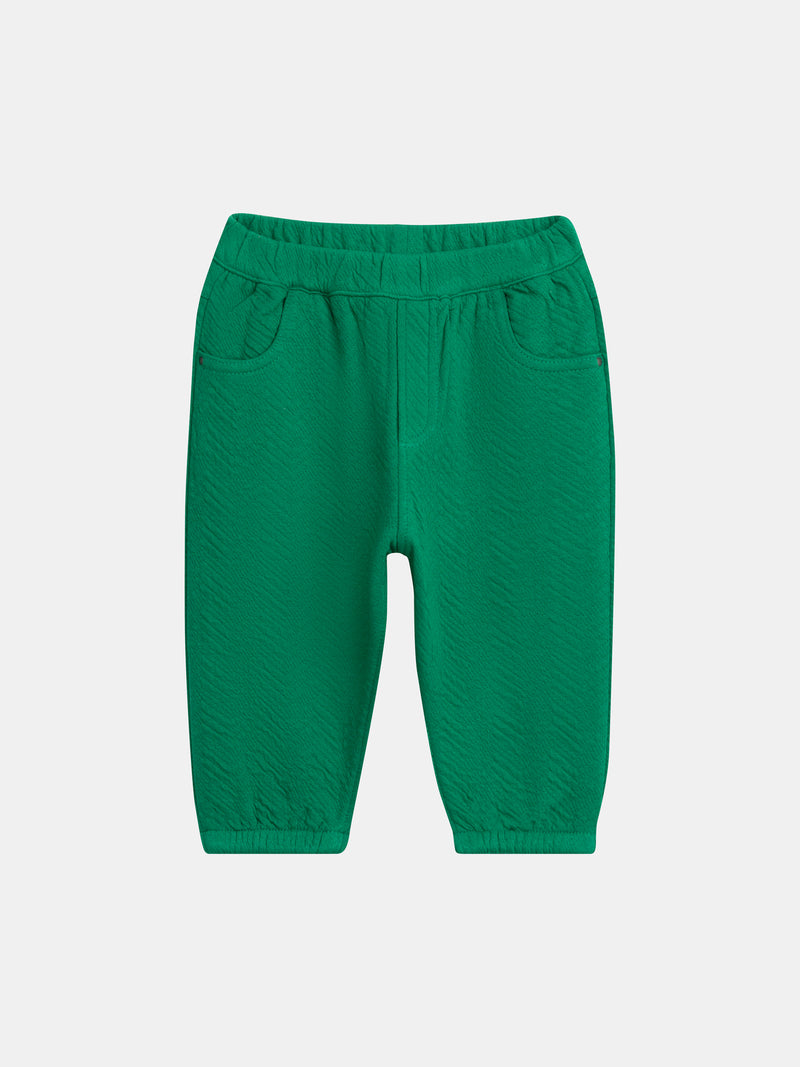 Grüne Hose "ARTY SCHOOL" für Baby Jungen