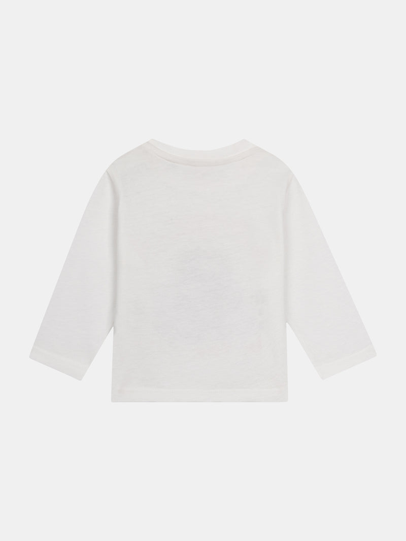 Tee Shirt Manches Longues Ecru