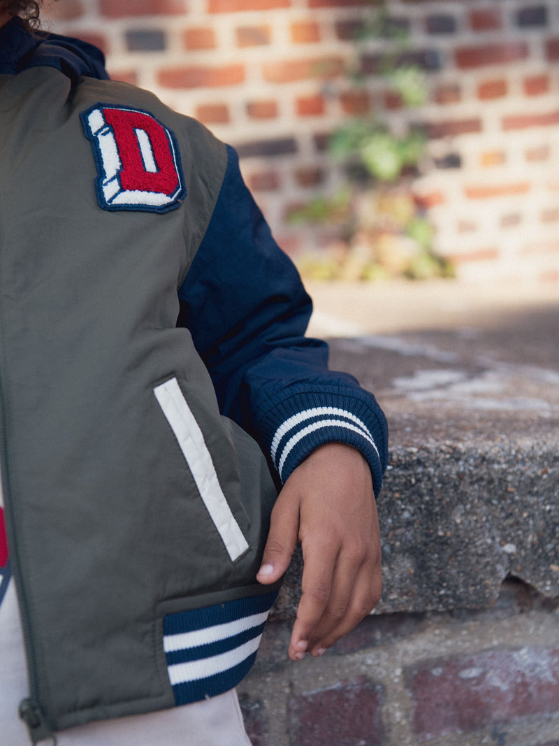 Fleece-Jacke mit Kapuze für Jungen
