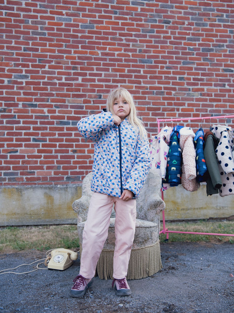 Wendejacke mit Punkte-Design für Mädchen