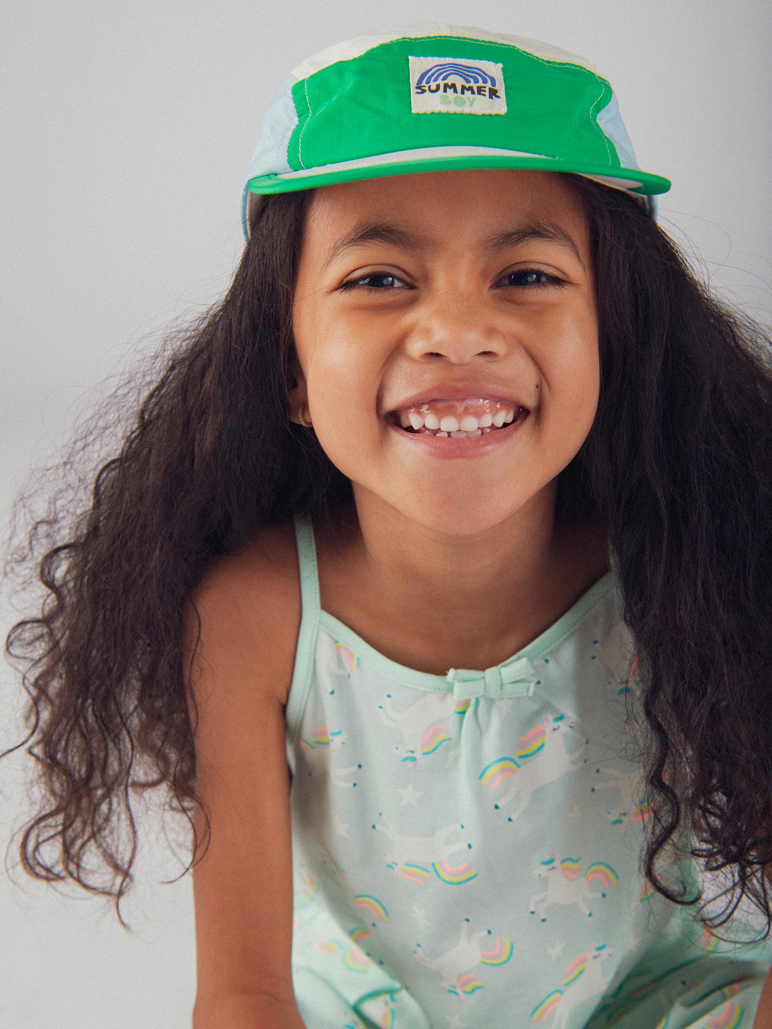 Robe de nuit phosphorescente imprimé "Licornes Magiques" pour enfant fille