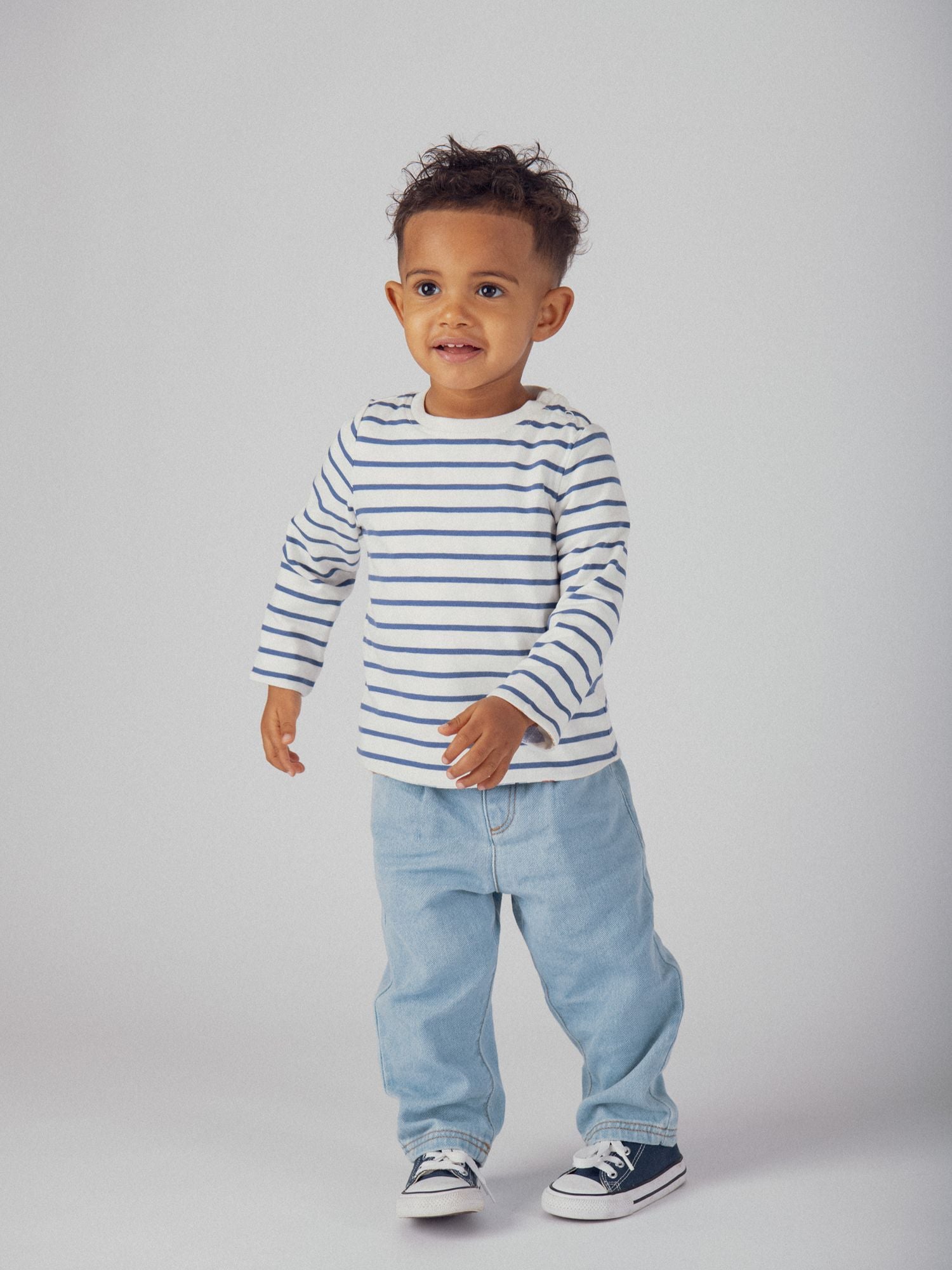 Wende-Shirt mit Zirkusmotiv für Baby Jungen