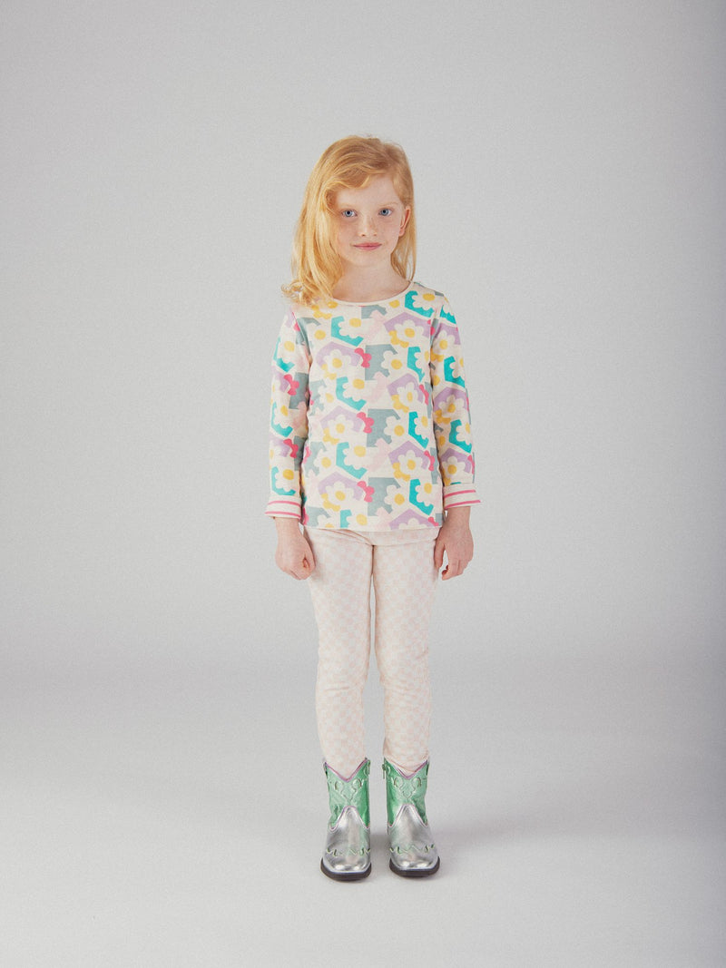 Reversibles Langarmshirt für Mädchen