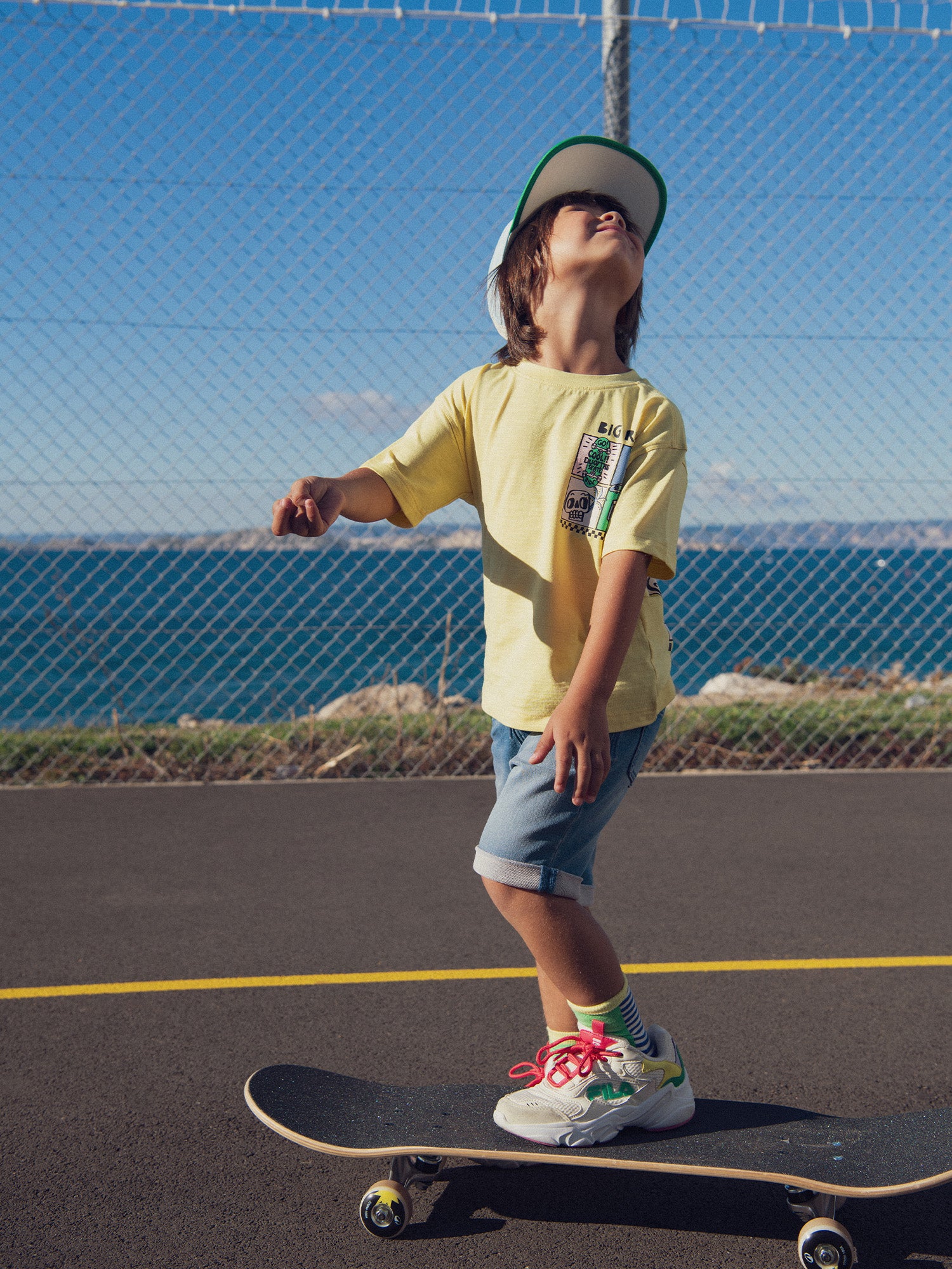 Blaue Denim-Shorts für Jungen