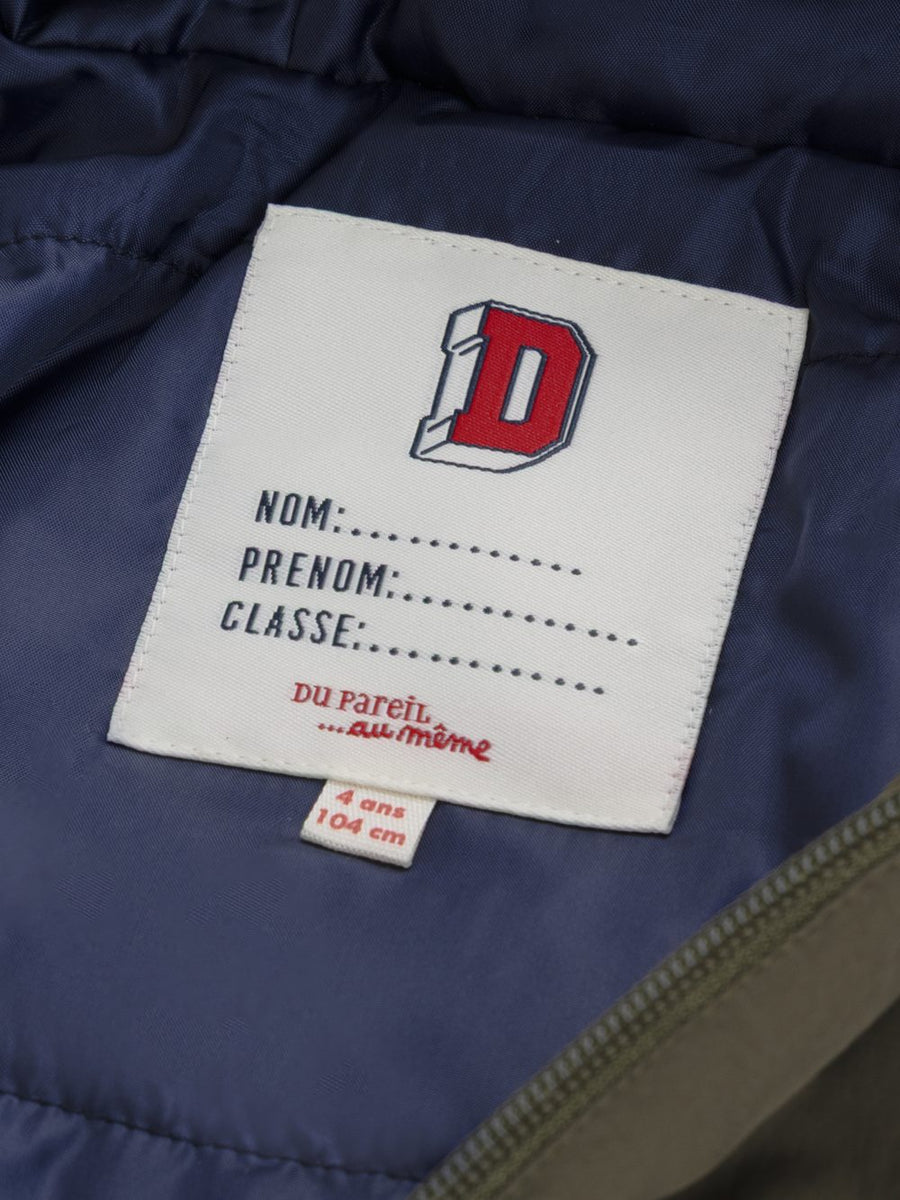Étiquette prénom Titre du détail