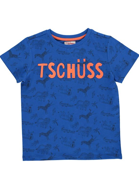 Boys' short-sleeved T-shirt COGAUTI6 / 18S902L6TMCC209
