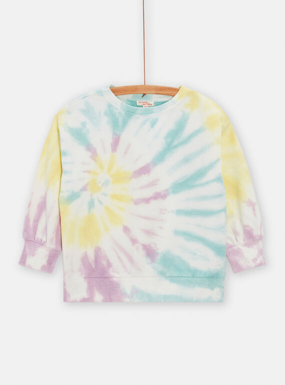 Ungebleichter Sweatshirt Tie and Dye gemischt TOMIXSWE4 / 24S902Q4SWE003