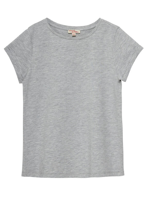 Grau chiniertes kurzärmeliges T-Shirt JAESTI4 / 20S90164D31943
