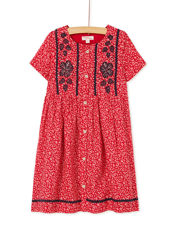 Dark orange DRESS KABRIROB4 / 20W901F1ROB408