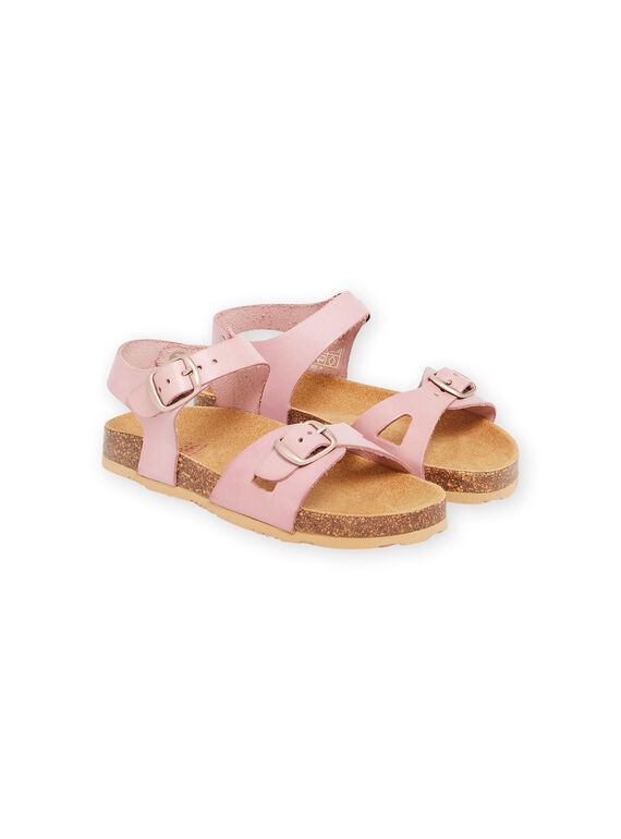 Rosa Sandalen Kind Mädchen NANUELODIE / 22KK354AD0E030