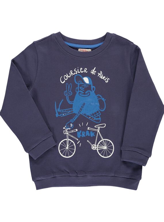 Boys' fleece sweatshirt COJOSWE1 / 18S902R1SWB720