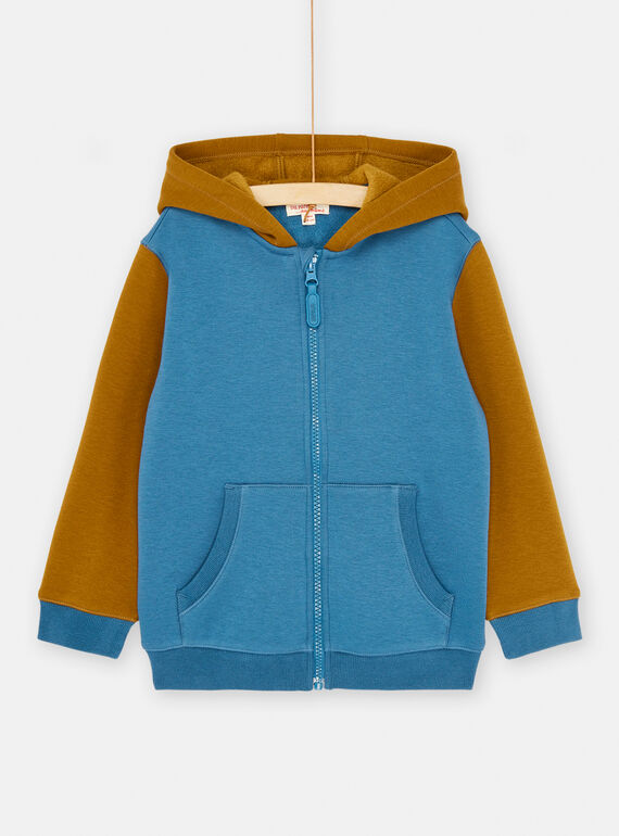 Jungen Weste in Blau und Khaki SOJOGIL1 / 23W902N1GILC226