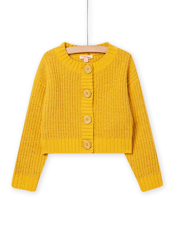Strickjacke aus Topas-Strick Kinder Mädchen NAJOCAR1 / 22S90161CARB118
