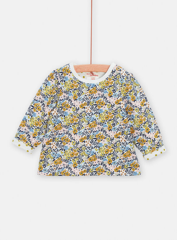 Langarm-T-Shirt Ecru VIGATEE / 24WG0911TML001